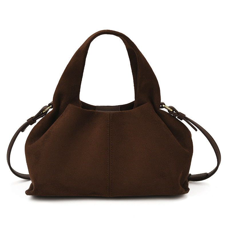 Women's Fashionable Pleated Cloud Large Capacity Portable Trendy Western Bags