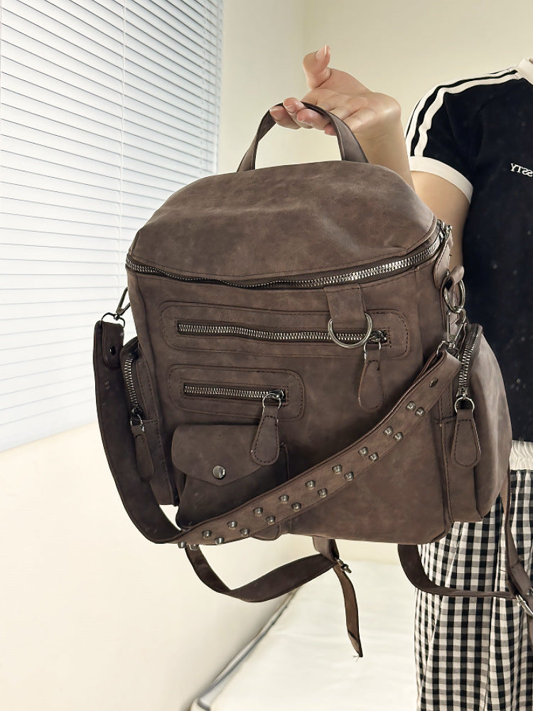 Charming Large Capacity Fashion Versatile Retro Backpacks