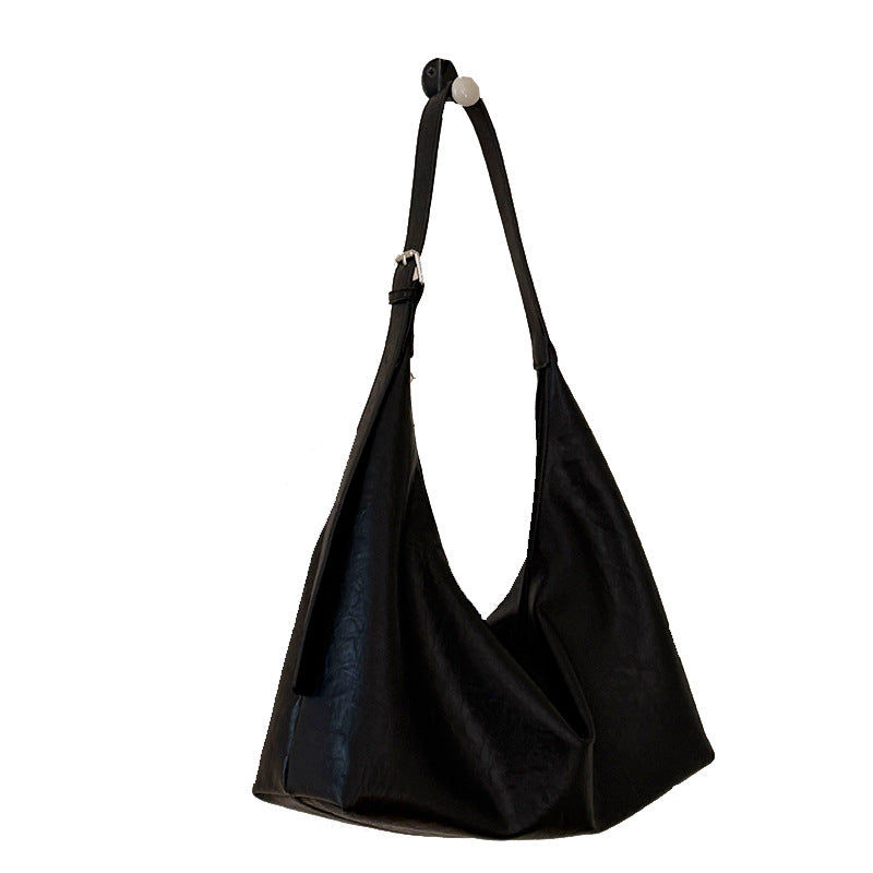 Women's Large Capacity Commuter Dumpling Retro Fashion Simple Bags