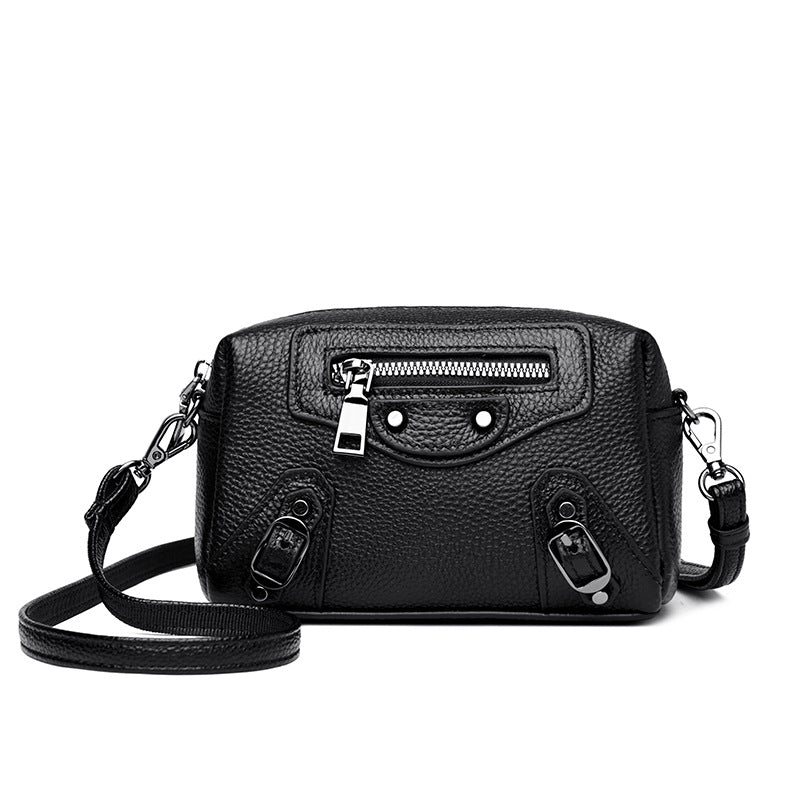 Women's Genuine Leather Fashion High Sense First Layer Women's Shoulder Bag