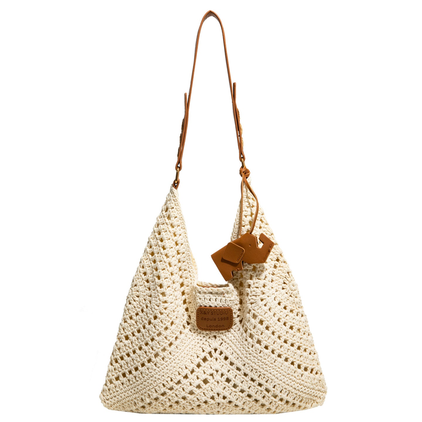 Women's Woven Trendy Large Capacity Mori Cute Straw Beach Underarm Bags
