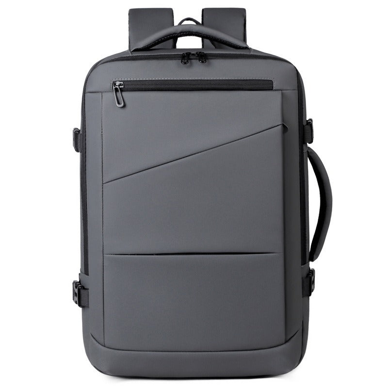 Men's Advanced Sense Scalable Large Capacity Short Trip Business Backpack