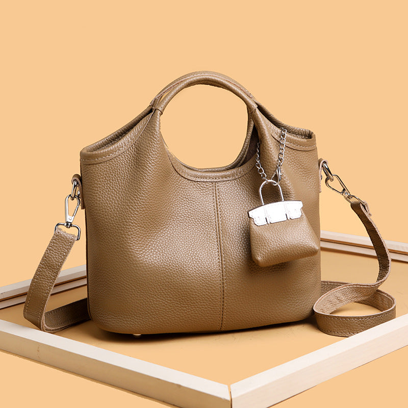 Women's Genuine Leather Elegant Fashion Large Capacity Bags
