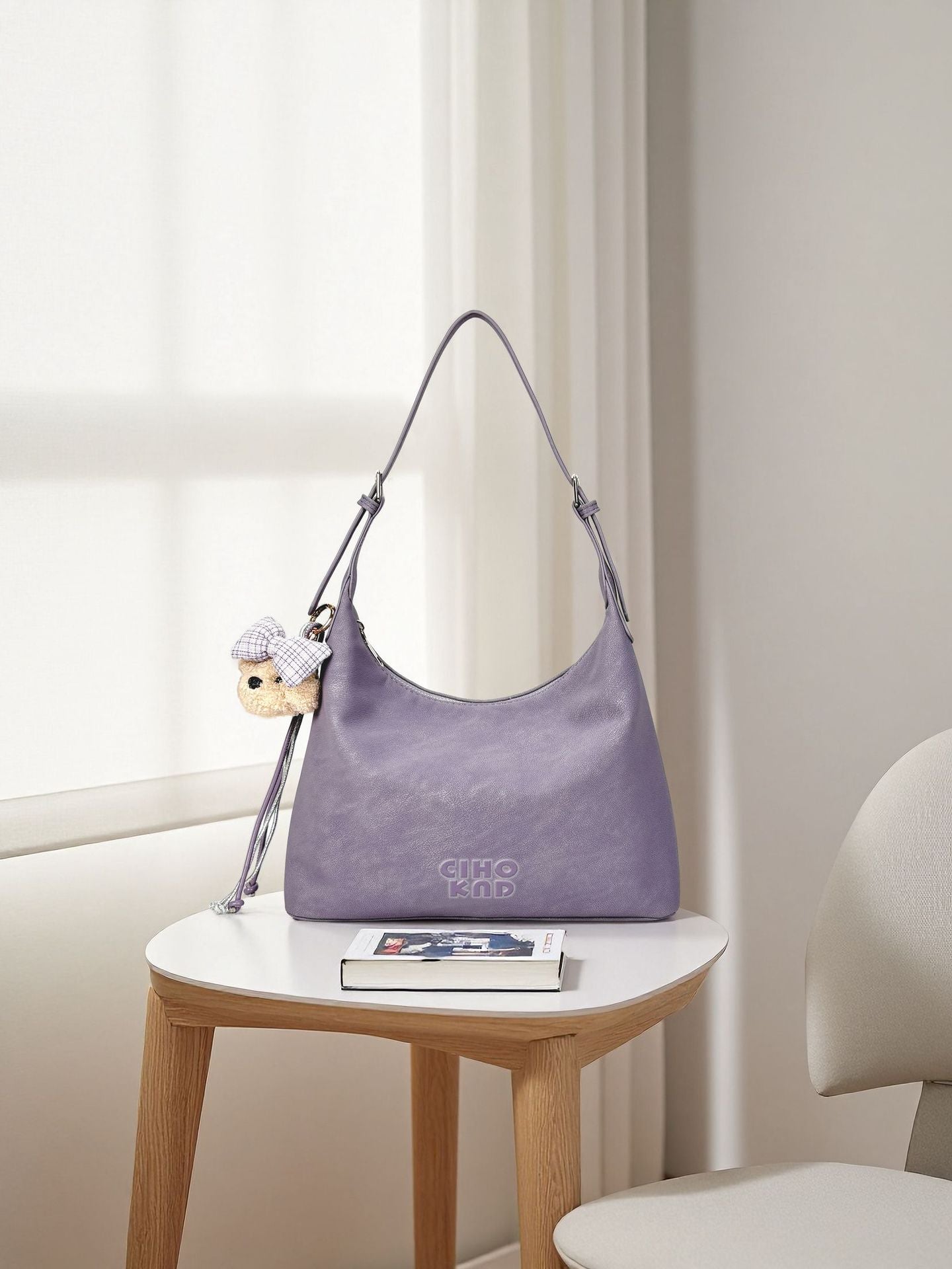 Pretty New Women's Purple Lazy Underarm Women's Messenger Bag