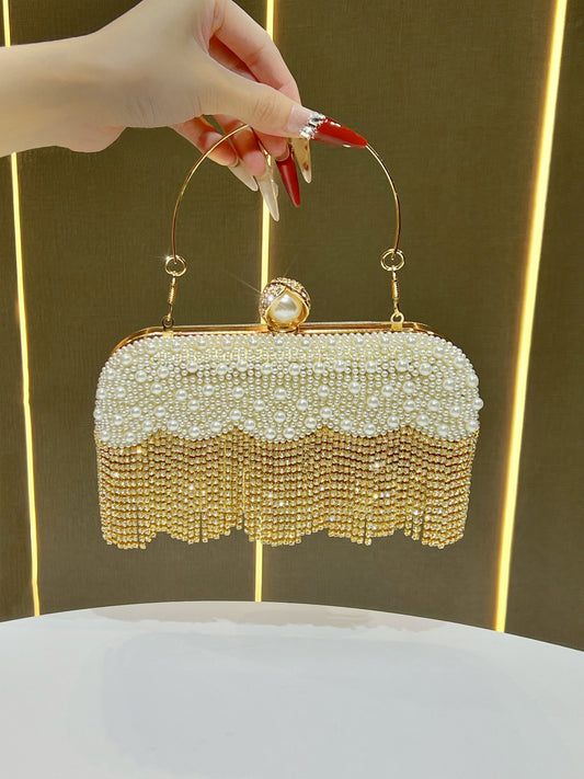 High Sense Bride Bridesmaid Wedding Clothes Cheongsam Dinner Bag