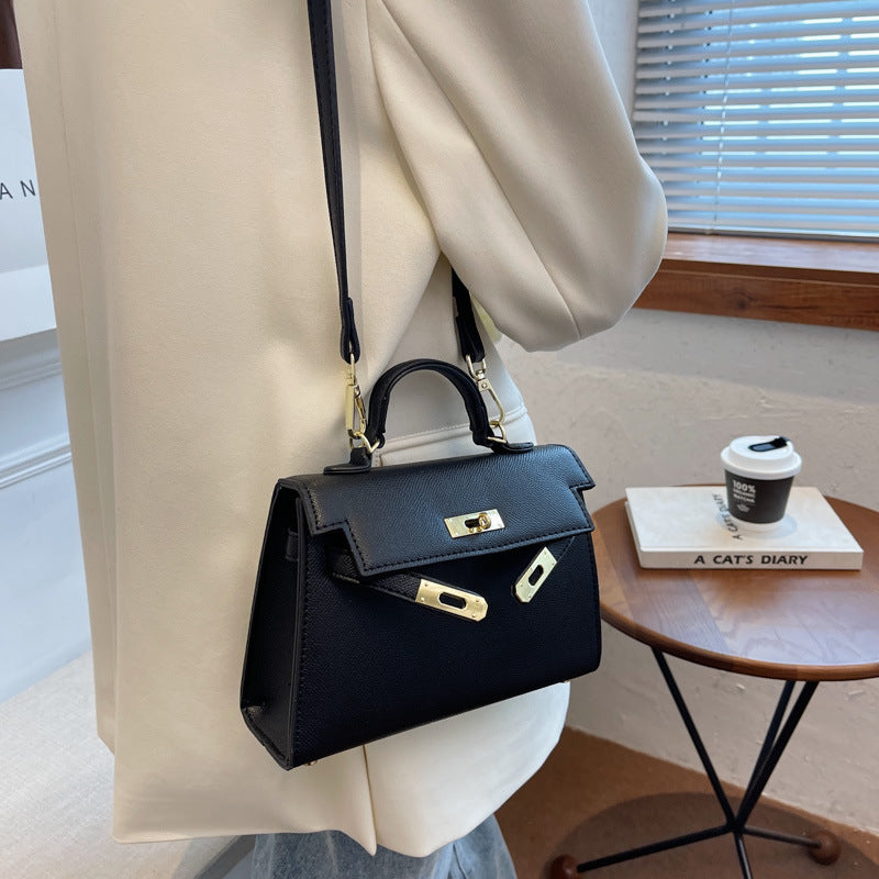 Women's Advanced Texture Portable Retro Kelly Women's Shoulder Bag