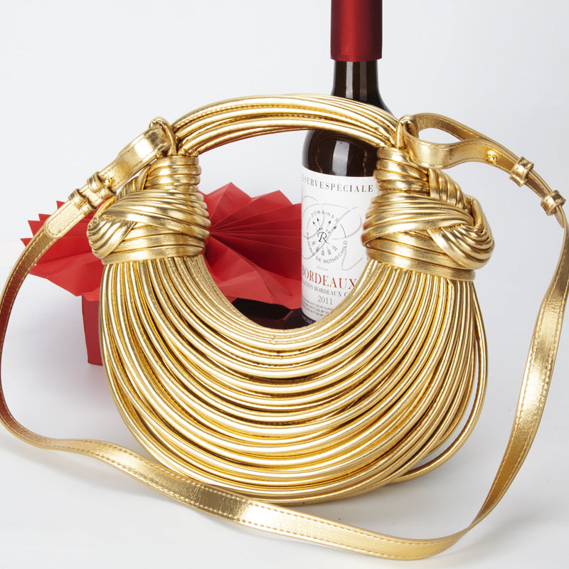 Women's Minority Fashion Creative Personalized Trend Woven Women's Handbag