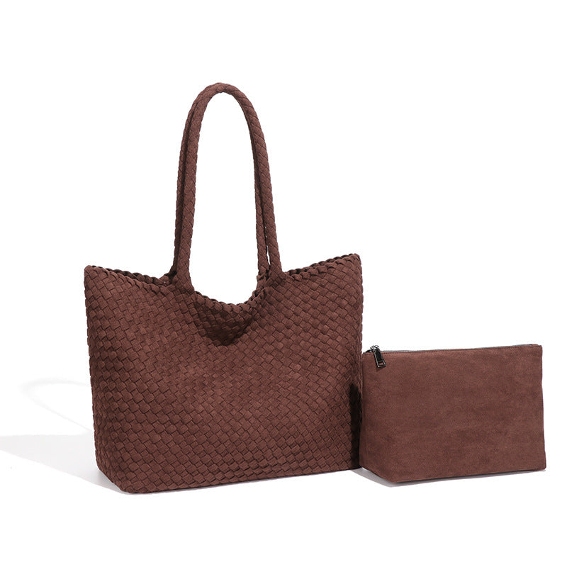 Women's Style Lazy High-grade Fashion Woven Large Capacity Women's Handbag