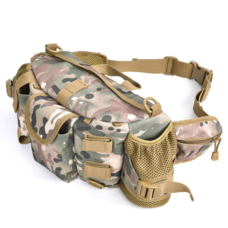 Lure Fishing Angling Insertion Pole Storage Men's Fanny Pack