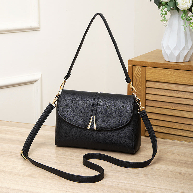 Women's Fashion Soft Leather Large Capacity With Bags
