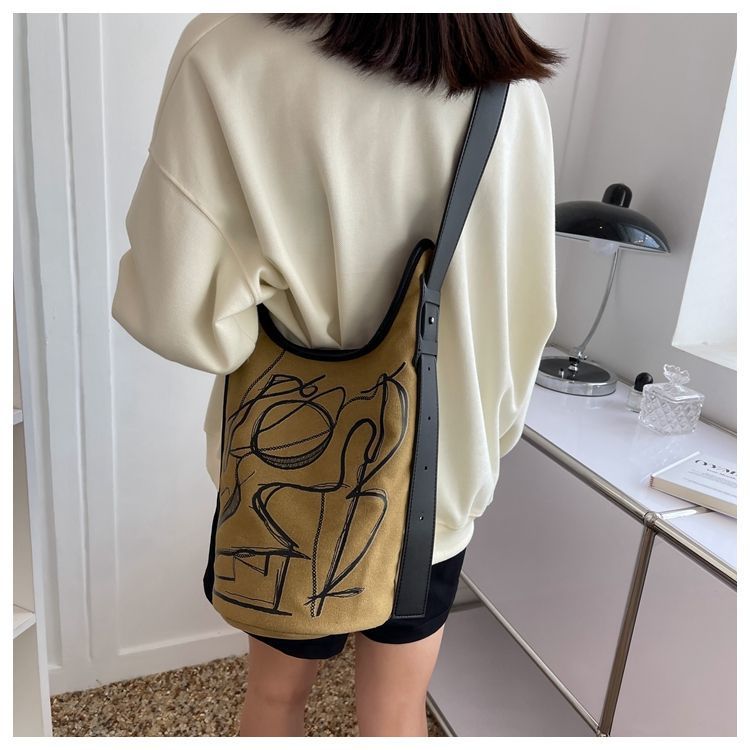 Women's Iti Canvas Fashion Summer Color Matching Women's Messenger Bag