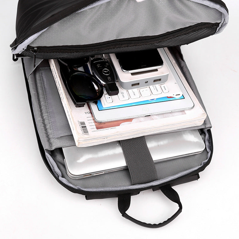 Men's Lightweight Computer Printed Fashionable Korean Style Backpacks