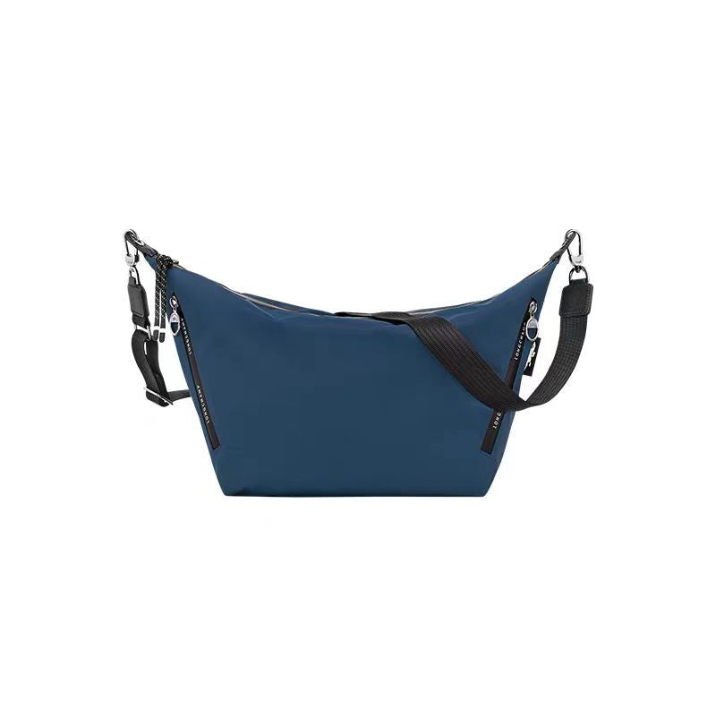 French Large Recycled Nylon Material Unisex Women's Messenger Bag