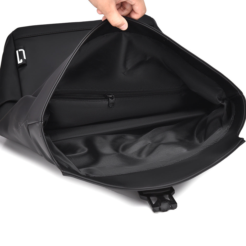 Men's Simple One Lightweight College Computer Commuting Business Backpack