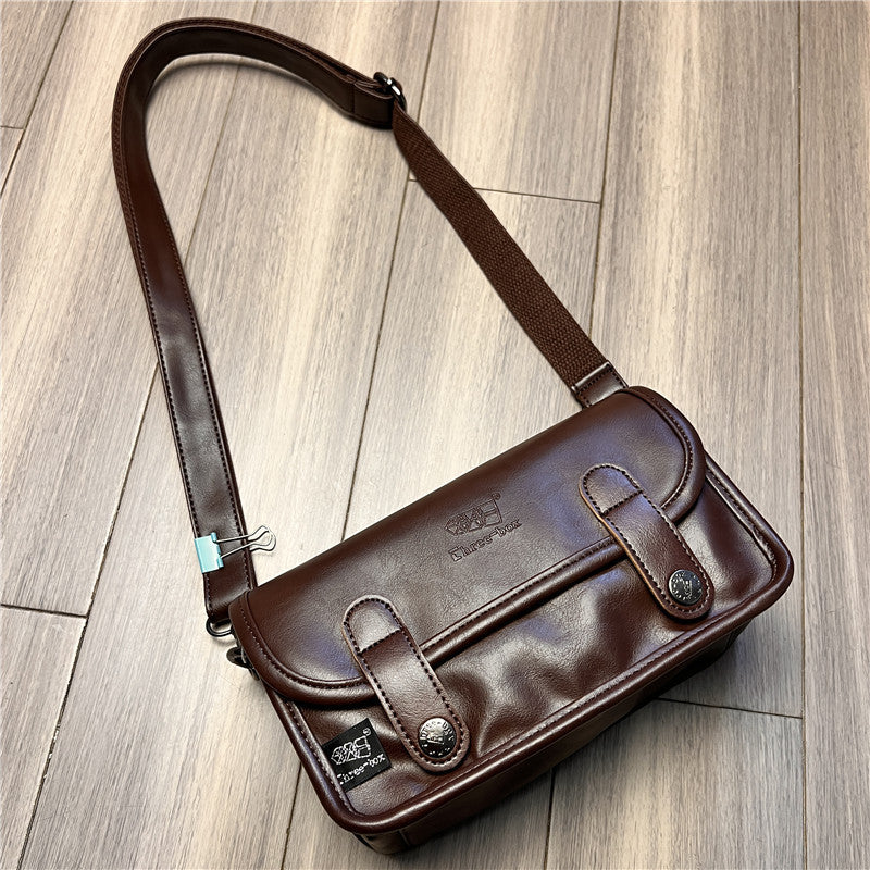 Women's & Men's Single Design Sense Niche Fashion Retro Men's Shoulder Bag