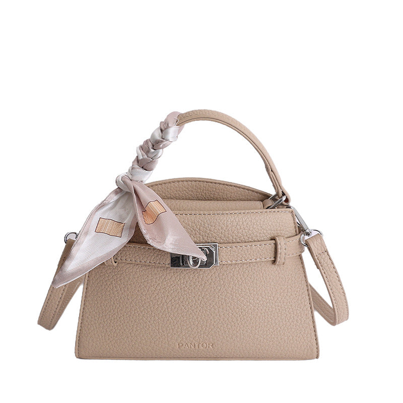 Women's Korean Style Niche Portable Pouch Spring Stylish Good Texture Women's Messenger Bag