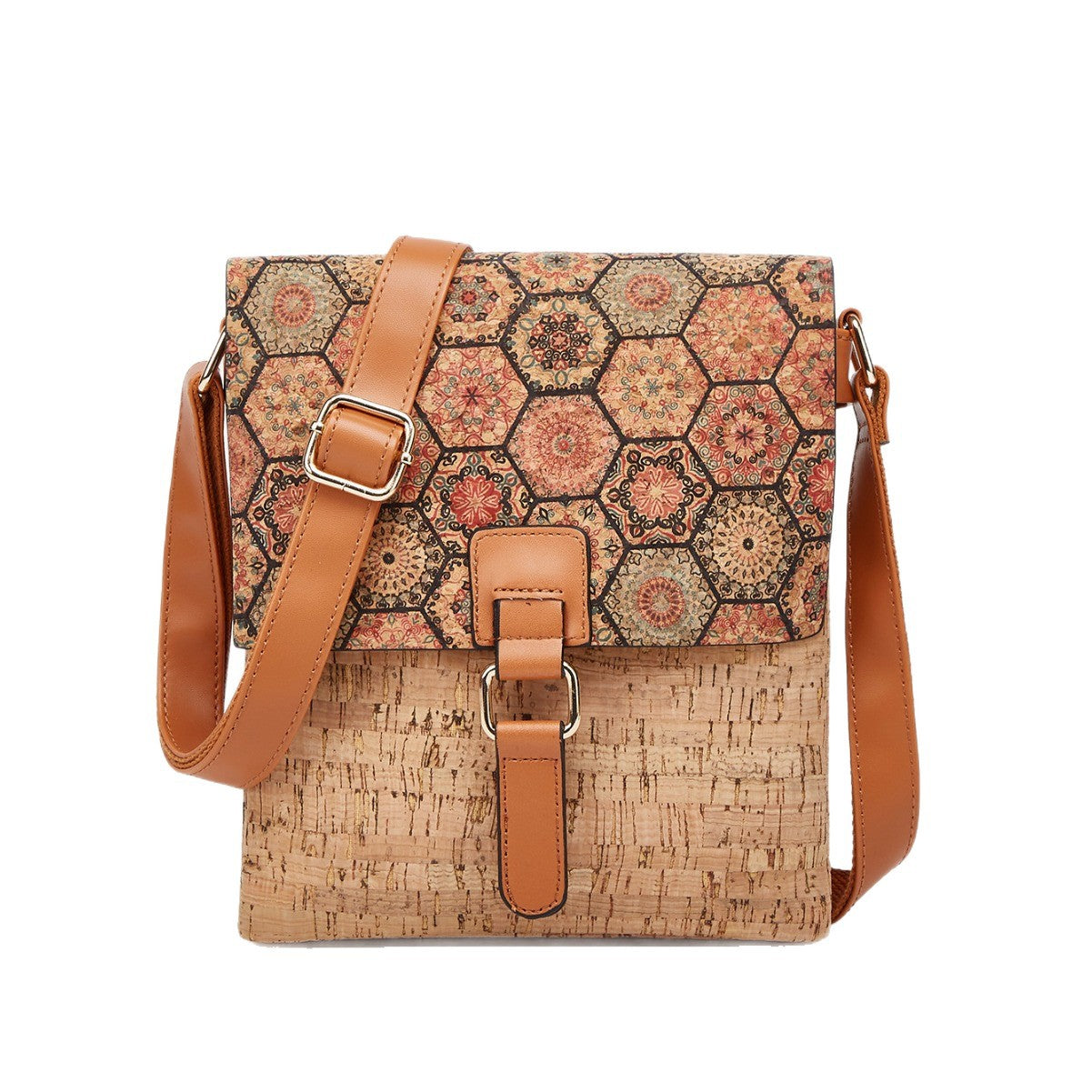 Women's Niche Design Vertical Fashion Retro Printed Bags