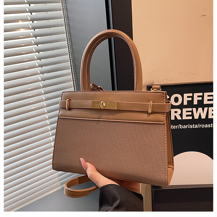 Women's Elegant Fashion Summer Simple Textured Retro Women's Handbag