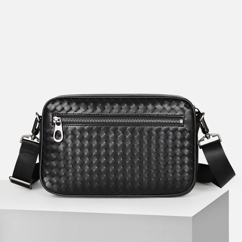 Popular Men's Stylish Fashion Woven Clutch Shoulder Bags