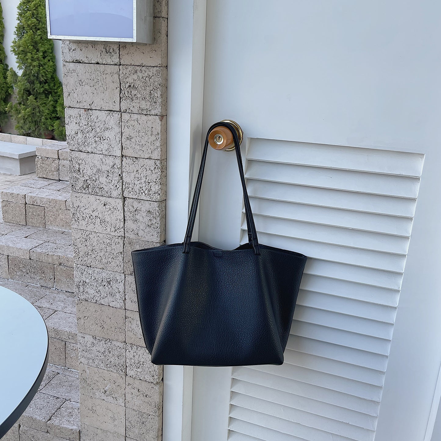 Women's Big Commuter High-grade Large Capacity Soft Women's Shoulder Bag