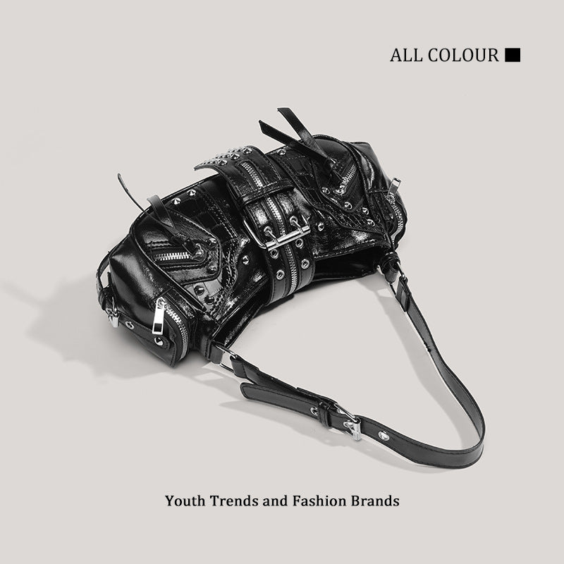 Retro Fashion Design Hot Commuter Motorcycle Women's Shoulder Bag