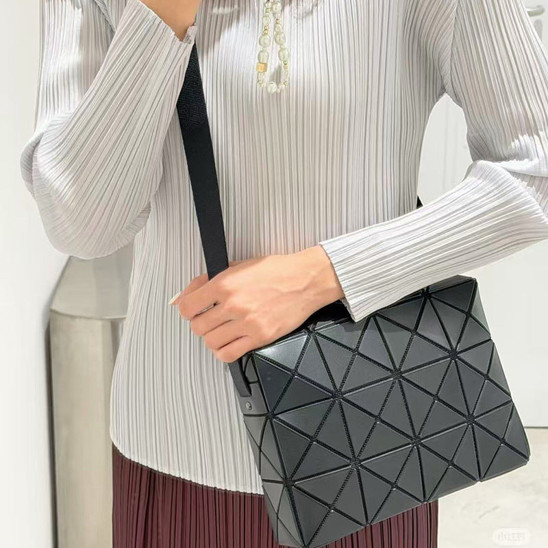 Spring February Large Cupid Geometric Rhombus Capacity Women's Messenger Bag
