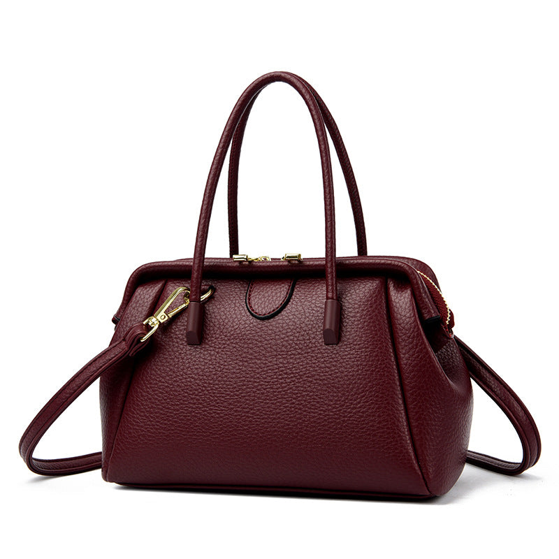 Women's Trendy Large Capacity Boston Fashion High-grade Bags