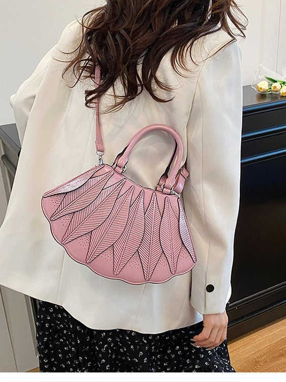 Advanced Texture Stitching Shell Western Style Handbags