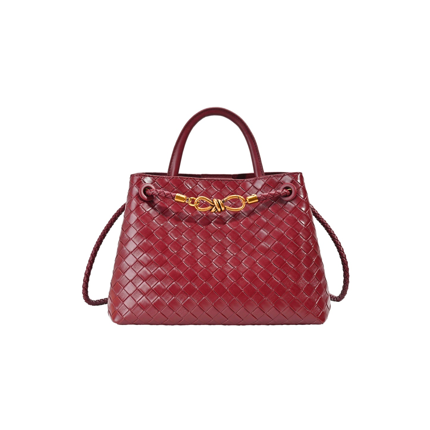 Women's Texture Plaid Noble Fashion Temperament Beautiful Niche Women's Messenger Bag