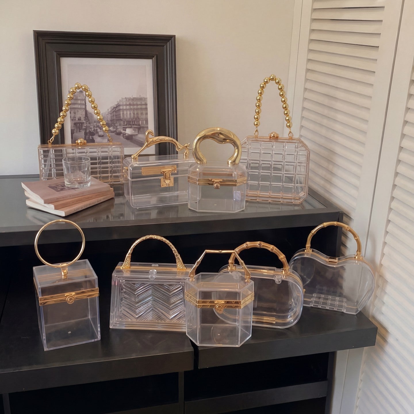 Women's Summer Trendy Fashion Simple Chain Dinner Bag