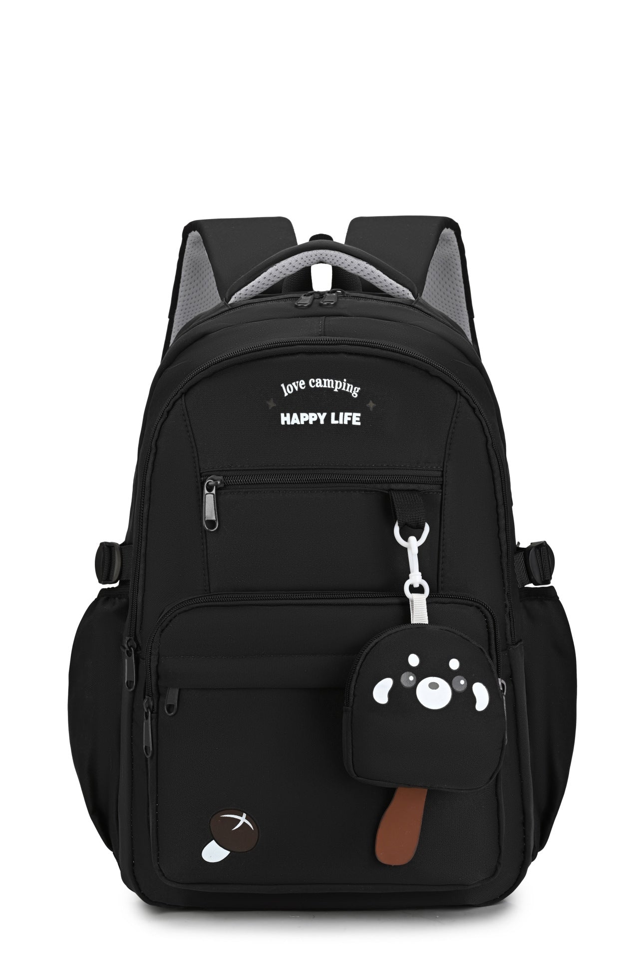 Solid Color Simple Fashion Cute Puppy Lightweight For Going Out Backpacks