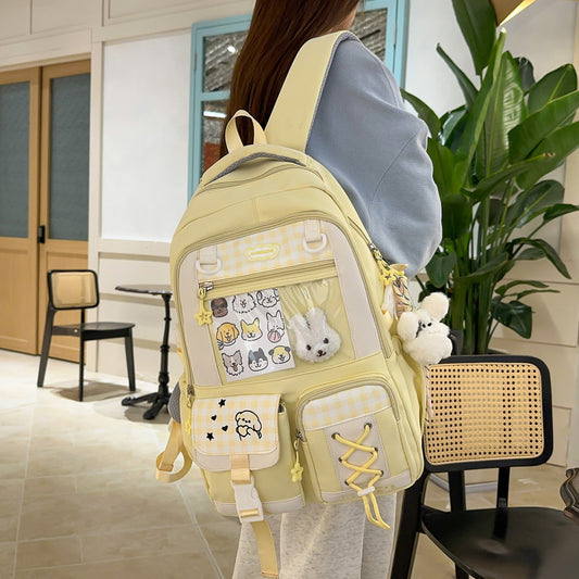 Junior High Large Capacity Leisure Good-looking College Student Schoolbag