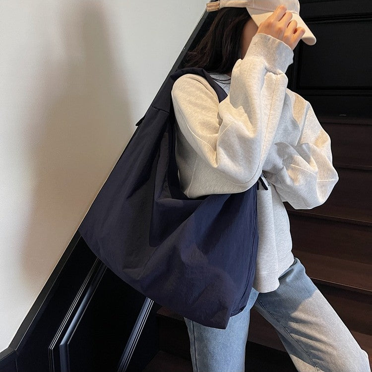 Women's Loose Nylon Cloth Large Capacity Leisure Bags