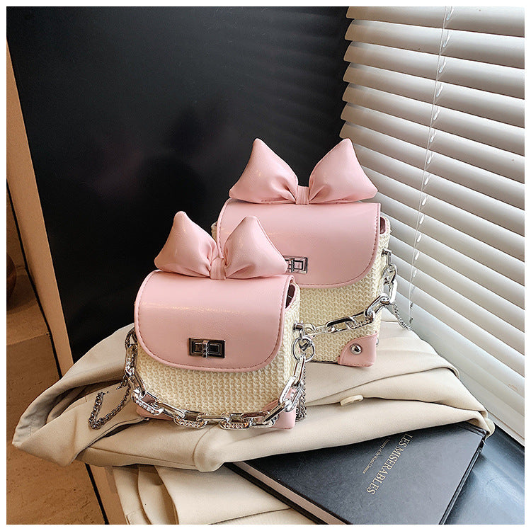 Chain Summer Niche Design Fashion Simple Good-looking Contrast Small Square Bags
