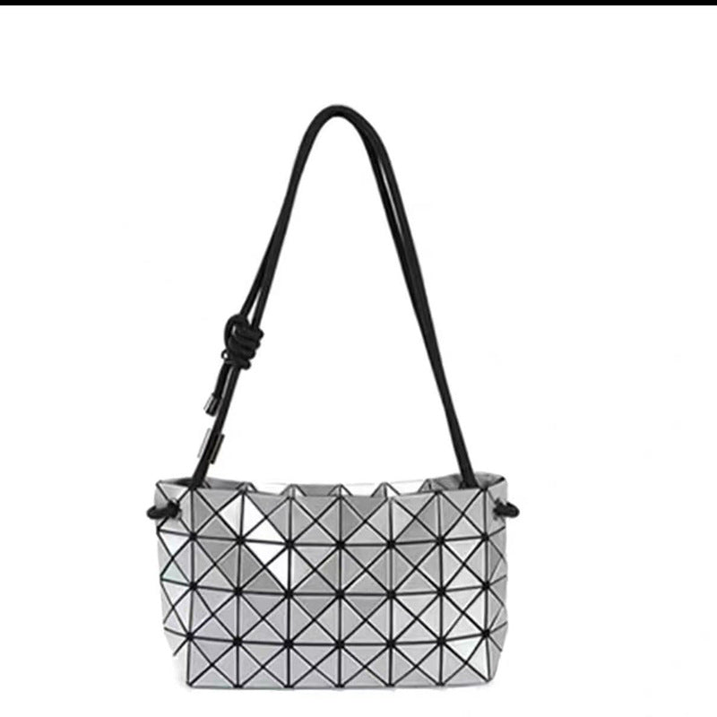Spring Geometric Rhombus Fashion Drawstring Underarm Women's Messenger Bag