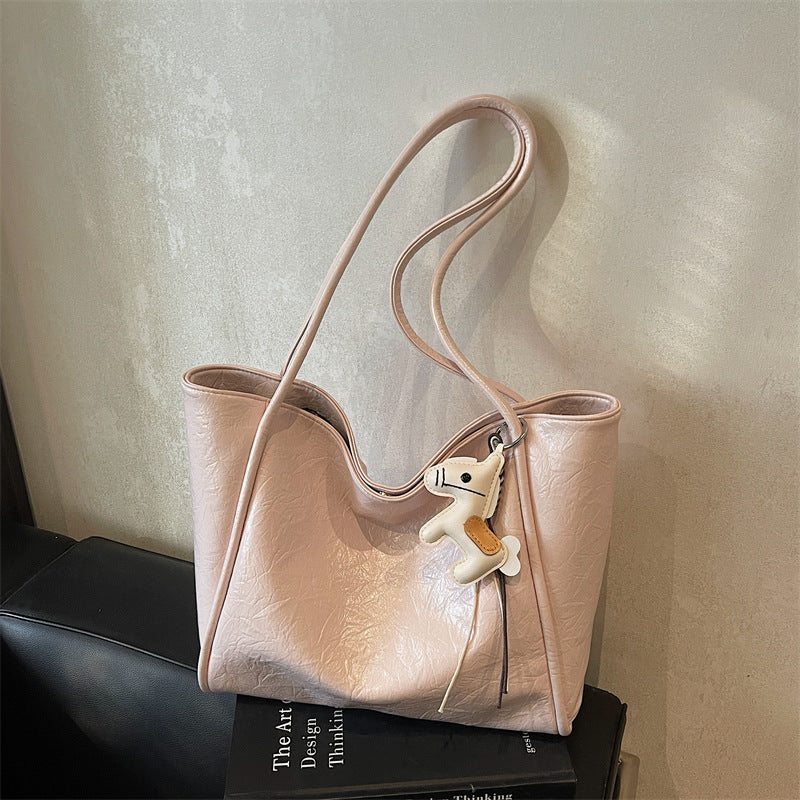 Women's Niche Fashion Large Capacity Commuter Versatile High Women's Shoulder Bag