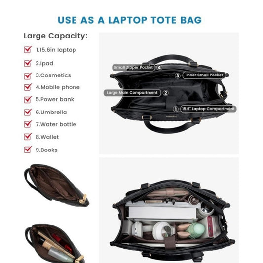 New Women's Large Capacity Light Luxury Backpacks