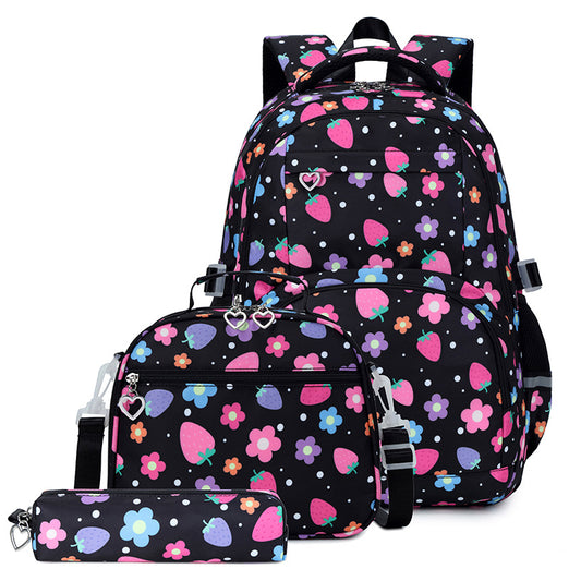 Primary Three To Six Levels Large Capacity College Student Schoolbag