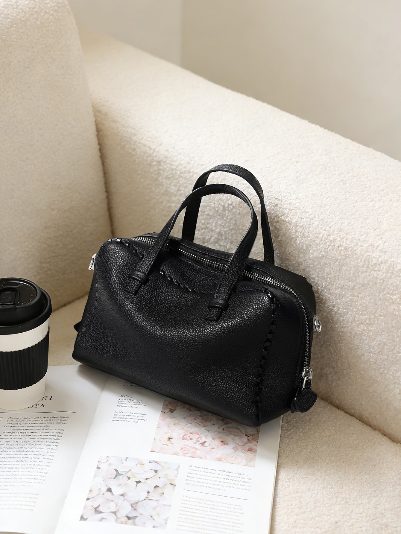 Pretty Women's Genuine Leather High-grade Hand Women's Shoulder Bag