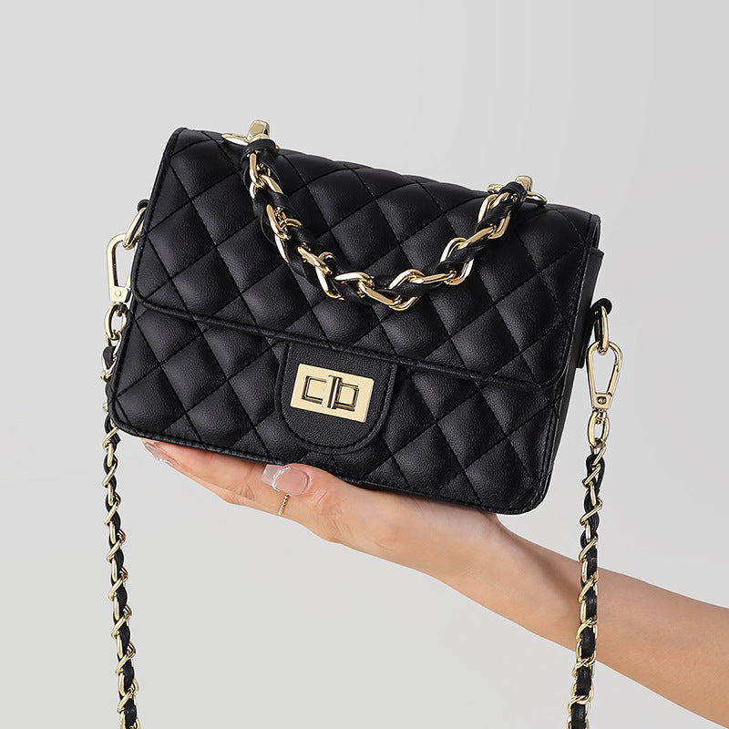 Elegant New Women's Leather Chain High-grade Women's Messenger Bag