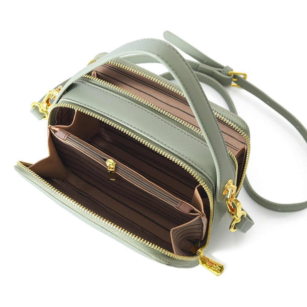 Female Chinese Style Embroidery Hand High Sense Small Square Bags