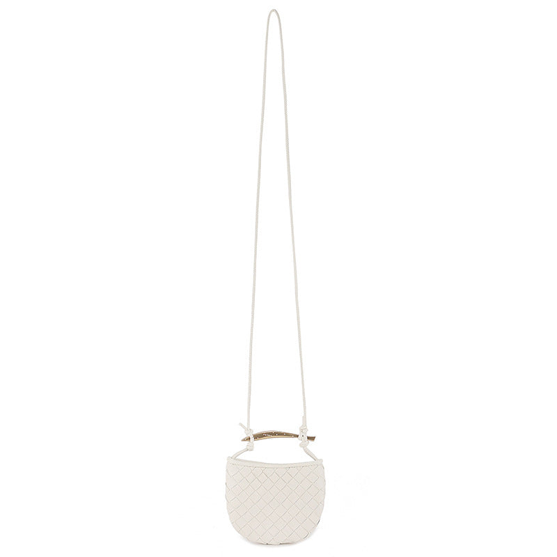 Shark Nail Earphone Woven Pendant Classic Women's Handbag