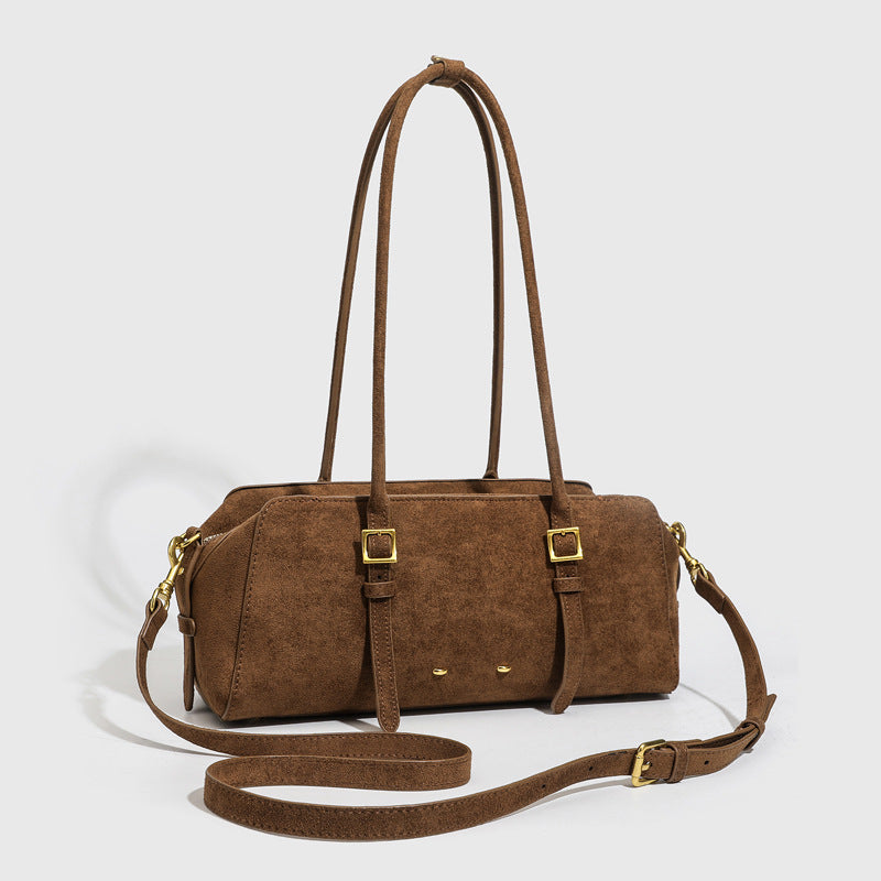 Women's Style Design Light Luxury Portable Underarm Bowling Fashion Tote Bag