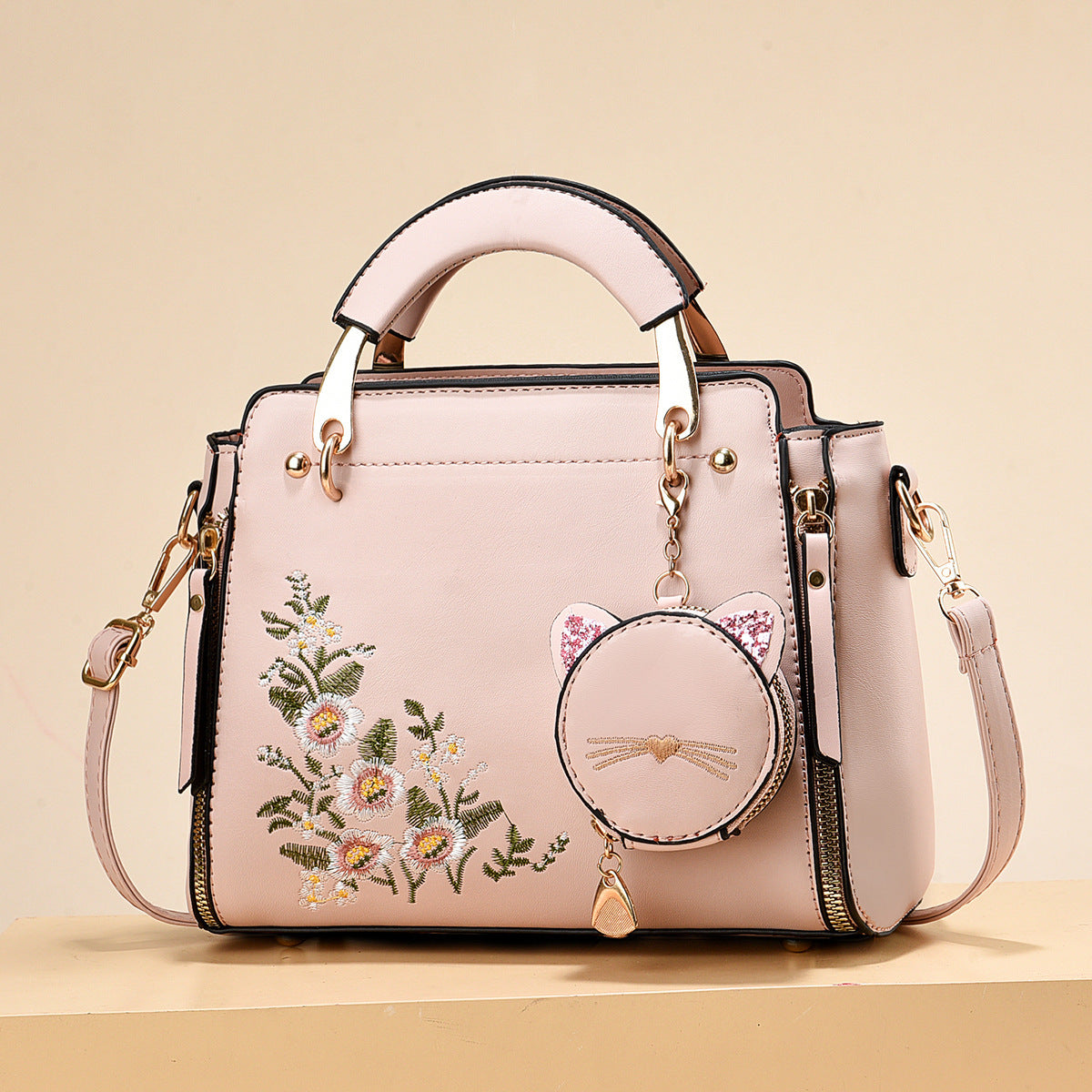 Women's Chinese Style Embroidery Design Personality Trendy Retro Affordable Luxury Women's Messenger Bag