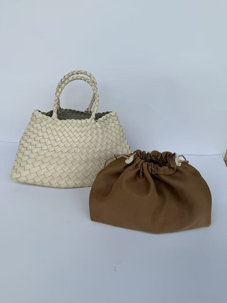 Trendy Design Light Luxury Simplicity Woven Vegetable Women's Handbag