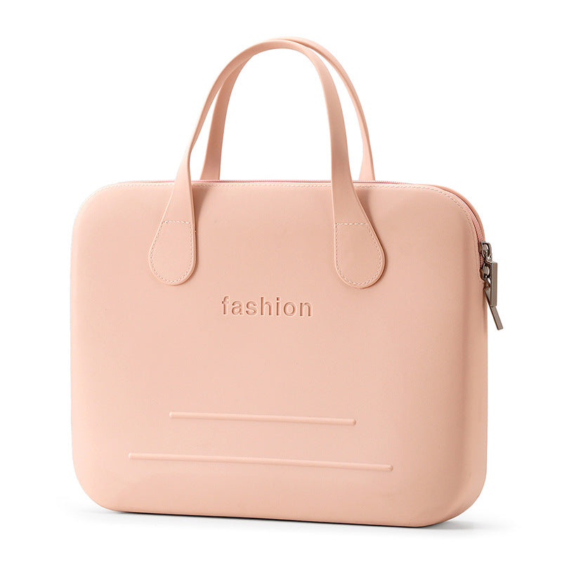 Women's Fashion Simple Computer Storage Notebook Korean Laptop Bag
