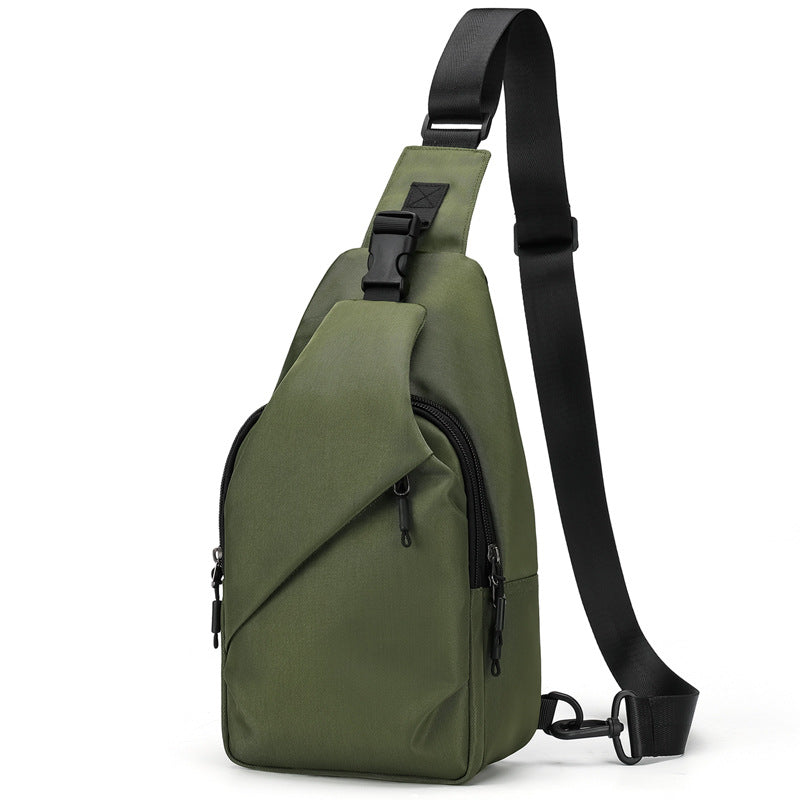 Men's Large Capacity Waterproof Mechanical Style Simple Shoulder Bags