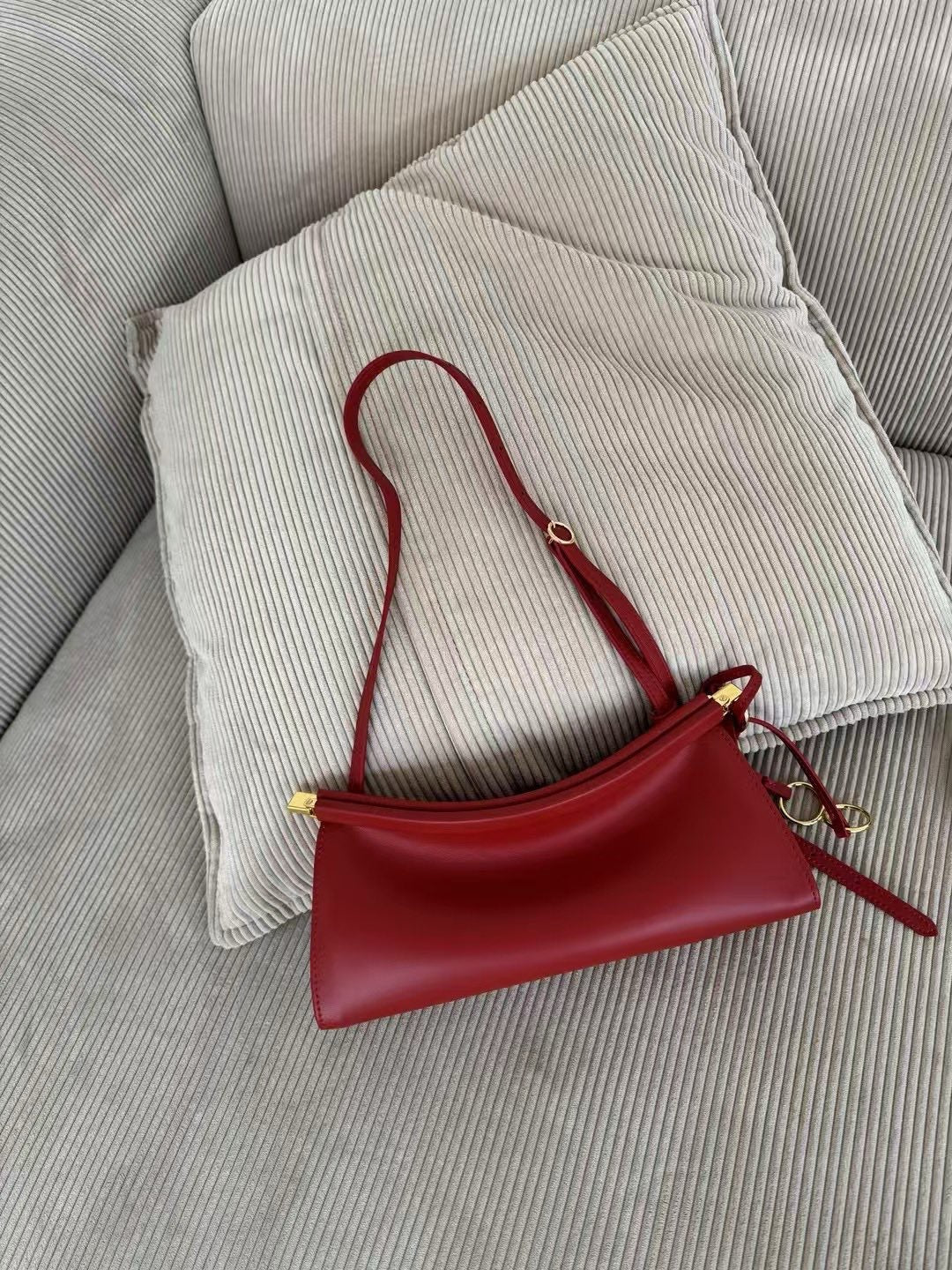 Innovative Pretty Design Fashion Cowhide Portable Women's Shoulder Bag