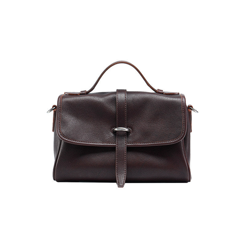 Women's Genuine Retro Large Capacity Commuter Niche Vegetable Bags