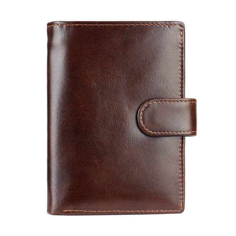 Men's Vintage High-grade Swiping Leisure Large Capacity Men's Wallet